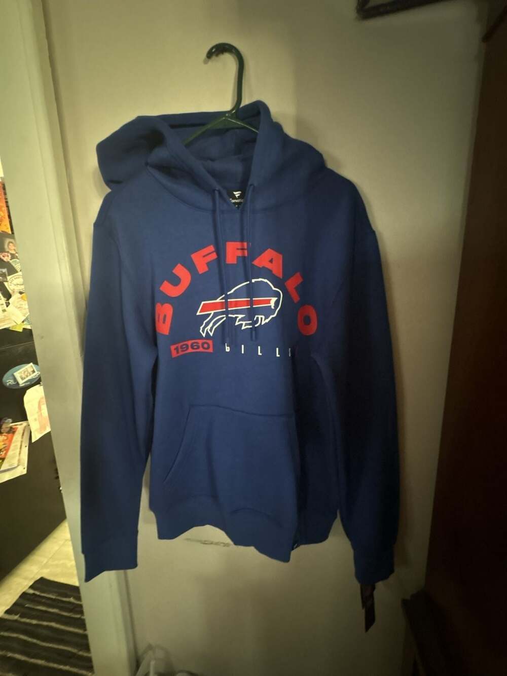 Fanatics NFL Buffalo Bills 1960 Pullover Hoodie Sweatshirt Royal Blue Small NWT